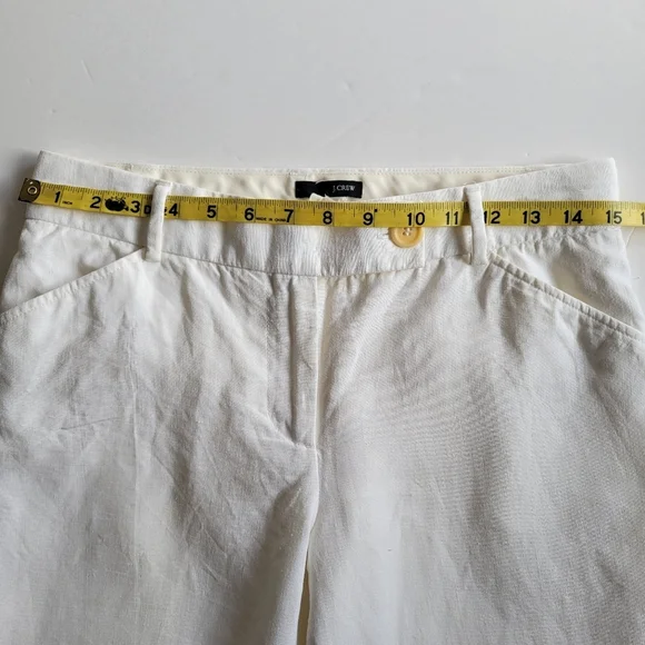 Vintage J.Crew Linen Pants. - Picture 3 of 10